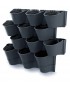 PROSPERPLAST Γλαστράκια Βοτάνων Cascade Wall 12 θέσεων IO2W600W-S433