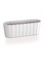 PROSPERPLAST Γλάστρα Boardee Case 4,9lt Λευκό DDEC400-S449
