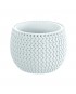 PROSPERPLAST Γλάστρα Splofy Bowl Λευκή 0,75lt DKSP150-S449