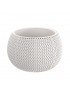 PROSPERPLAST Γλάστρα Splofy Bowl Λευκή 2,3 lt DKSP240-S449