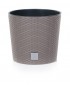 PROSPERPLAST Γλάστρα Rato Round 2 σε 1 Χρώμα Μόκα 7,5/8,7 lt DRTUS250L-7529U