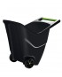 PROSPERPLAST Καρότσι Κήπου Load & Go II 85lt Μαύρο IWO85C-S411